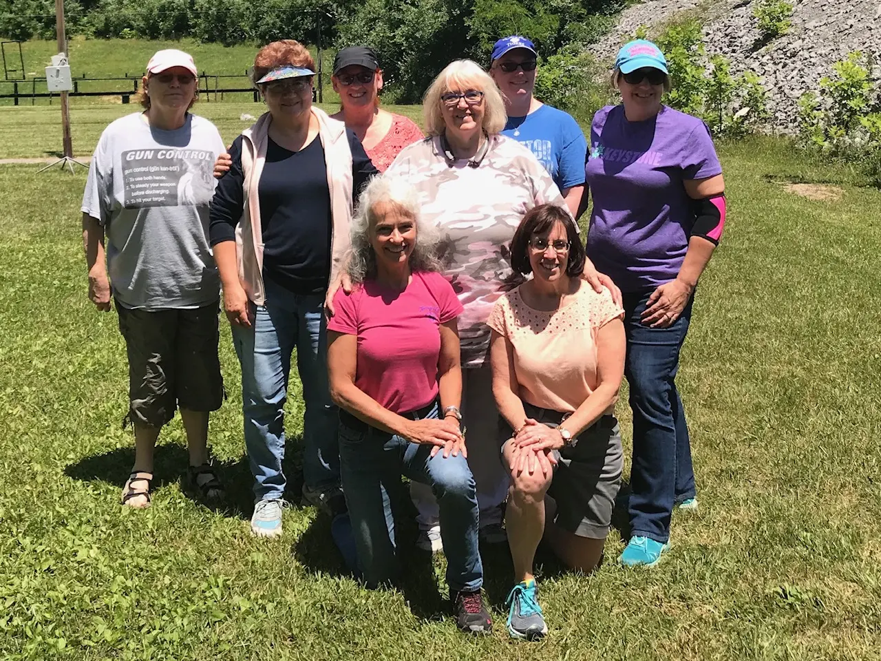 Shooters at the Tri-Angle Ladies Invitational. Bluefield, Virginia